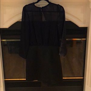 Zara sheer top dress